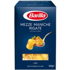 Pasta Barilla Mezze Maniche Rigate 500 gr