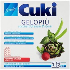 Sacchetti cuki gelopiù formato grande x 15